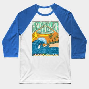 Banzai Pipeline Oahu Hawaii Baseball T-Shirt